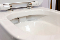 BelBagno Prado Унитаз подвесной, безободковый, белый BB10150CH