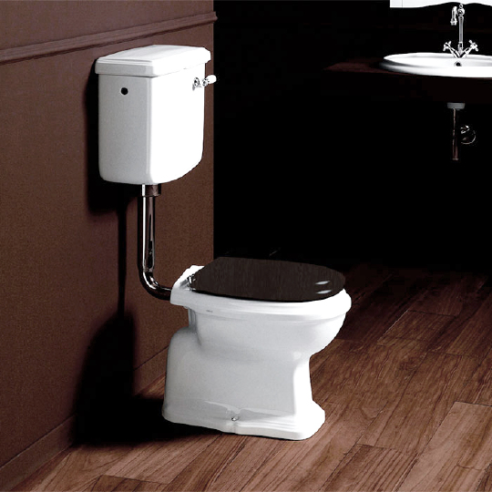 Simas Arcade Унитаз со средним бачком, цвет: белый AR801/AR812B