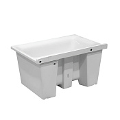 Kerasan Aquadom Раковина 60x50 см, с 1 отверстием под смеситель и перел., без сифона, цвет: Bianco 029201*1