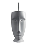 Kerasan Artwork Раковина свободностоящая MOLOCO, с отверстием для слива в стену, цвет: Bianco 474001