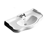 Kerasan Retro Раковина подвесная 100x54,5 см, с 1 отверстием под смеситель, цвет: Bianco 105001*1