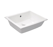 Kerasan Slim Раковина встраиваемая снизу на 50 см, 55x34 см, без перелива, цвет: Bianco 022901
