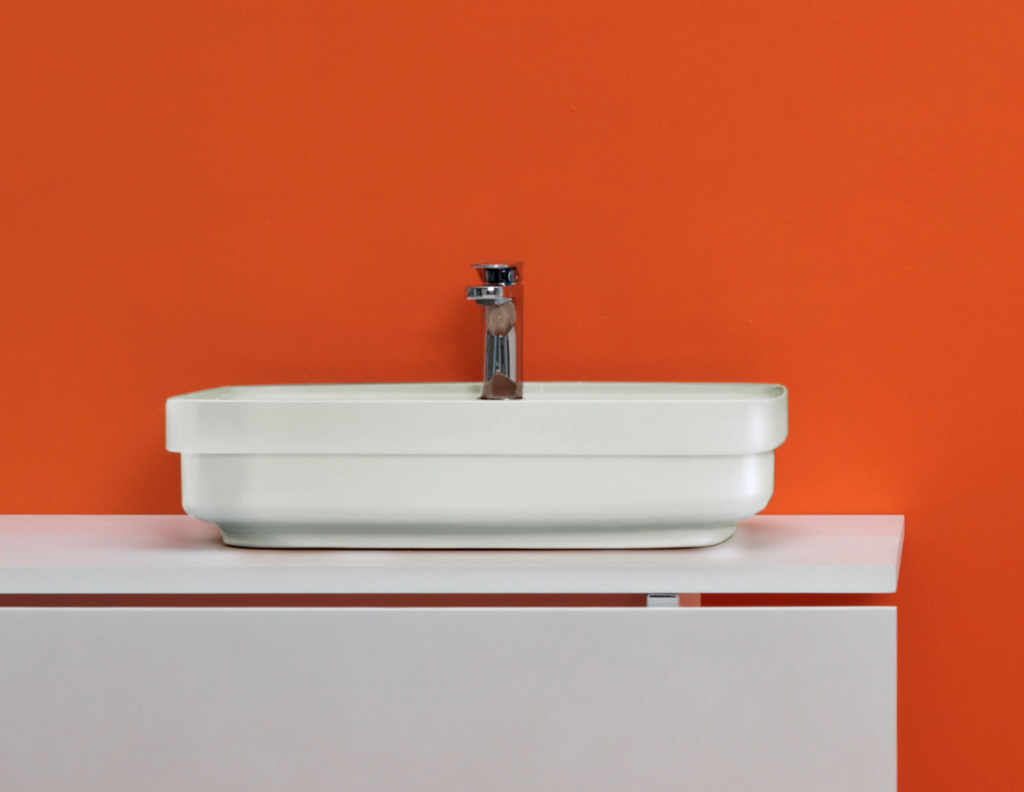 Kerasan Tribeca Раковина встраиваемая сверху/накладная 60х43 см, цвет: Bianco 514201*1