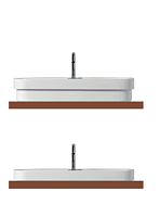 Kerasan Tribeca Раковина встраиваемая сверху/накладная 60х43 см, цвет: Bianco 514201*1