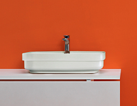 Kerasan Tribeca Раковина встраиваемая сверху/накладная 60х43 см, цвет: Bianco 514201*1