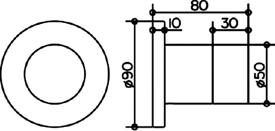 Keuco Ixmo Вентиль цвет: хром 59541 010001