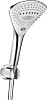 Kludi Fizz Душевой гарнитур: душевая лейка с 3-мя видами струи, держатель, шланг 125 см, цвет: хром 6775005-00