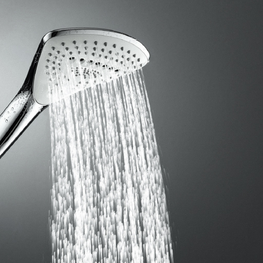 Kludi Fizz Душевой гарнитур: душевая лейка с 3-мя видами струи, держатель, шланг 125 см, цвет: хром 6775005-00