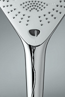 Kludi Fizz Душевой гарнитур: душевая лейка с 3-мя видами струи, держатель, шланг 125 см, цвет: хром 6775005-00