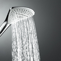 Kludi Fizz Душевой гарнитур: душевая лейка 3 вида струи, держатель, шланг 125 см, цвет: белый/хром 6775091-00