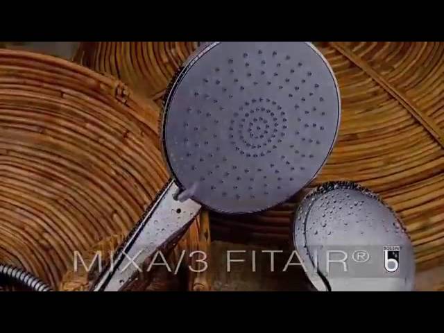 Bossini Mixa Ручной душ, 3 вида струи, цвет: chrome B00168.030