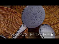 Bossini Mixa Ручной душ, 3 вида струи, цвет: chrome B00168.030