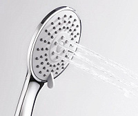 Wasserkraft Душевая лейка 10х5,8хh22,4 см, цвет: хром A002