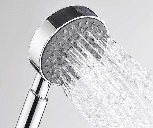 Wasserkraft Душевая лейка 10х3,2хh23,4 см, цвет: хром A036