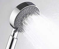 Wasserkraft Душевая лейка 10х3,2хh23,4 см, цвет: хром A036