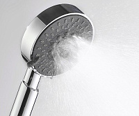 Wasserkraft Душевая лейка 10х3,2хh23,4 см, цвет: хром A036