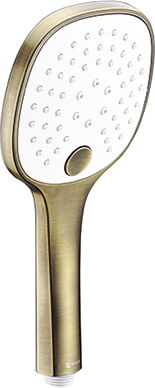 Wasserkraft Душевая лейка 11,6х4,7хh25,3 см, цвет: бронза A050