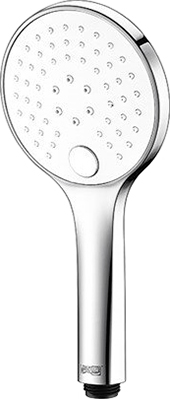 Wasserkraft Душевая лейка 12х3,1хh25,3 см, цвет: хром A061