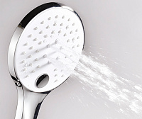 Wasserkraft Душевая лейка 12х3,1хh25,3 см, цвет: хром A061