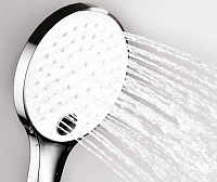 Wasserkraft Душевая лейка 12х3,1хh25,3 см, цвет: хром A061