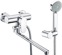 Wasserkraft Душевая лейка 8,5х2,2хh22,5 см, цвет: хром A035