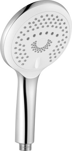 Kludi Freshline Душевая стойка: ручной душ 3 вида струи, шланг, верхний душ 25 см, цвет: хром 6709005-00