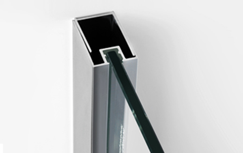 Душевая дверь в нишу Wasserkraft Salm  90 см 27I04