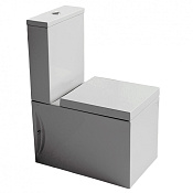 Simas Frozen Чаша для унитаза моноблок 37,5х61 см, универсальный слив, цвет: белый глянцевый FZ07bi