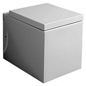 Simas Frozen Унитаз напольный 37,5х51 см, универсальный слив, цвет: белый глянцевый FZ01bi