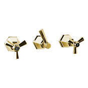 Stella Eccelsa Встраиваемый смеситель для ванны/душа 3254 с переключ., цвет золото 24К EC 01301 AU00