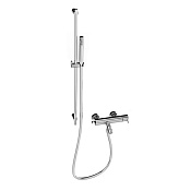 Stella Lucilla Смеситель для ванны 3267/302-6 со штангой и ручным душем, цвет хром LL 02007 CR00