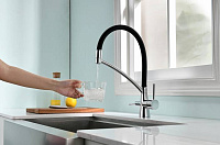 Paulmark Siеgen Смеситель для кухни с гибким изливом, цвет: хром Si213111-CR