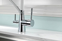 Paulmark Siеgen Смеситель для кухни с гибким изливом, цвет: хром-белый Si213111-CrW