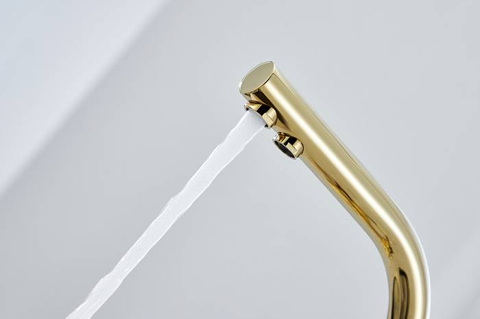 Paulmark Essen Смеситель для кухни с гибким изливом, цвет: золото Es213011-G