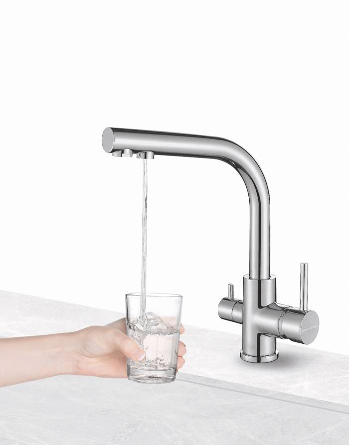 Paulmark Essen Смеситель для кухни с гибким изливом, цвет: хром Es213011-CR