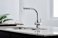 Paulmark Essen Смеситель для кухни с гибким изливом, цвет: хром Es213011-CR