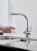 Paulmark Essen Смеситель для кухни с гибким изливом, цвет: хром Es213011-CR