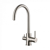 Paulmark Essen Смеситель для кухни с гибким изливом, цвет: никель Es213211-NI
