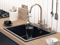 Paulmark Essen Смеситель для кухни с гибким изливом, цвет: терракот Es213211-307