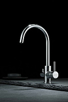 Paulmark Essen Смеситель для кухни с гибким изливом, цвет: хром Es213211-CR