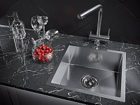 Paulmark Skalen Смеситель для кухни высота излива 29,8 см, цвет: нержавеющая сталь Sk213020-SS