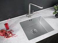 Paulmark Skalen Смеситель для кухни высота излива 29,8 см, цвет: нержавеющая сталь Sk213020-SS