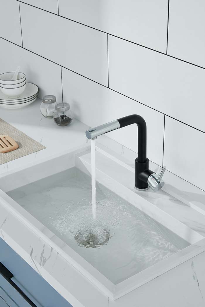 Paulmark Kassel Смеситель для кухни с выдвижным изливом, цвет: антрацит Ka214311-401