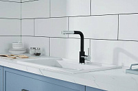 Paulmark Kassel Смеситель для кухни с выдвижным изливом, цвет: антрацит Ka214311-401