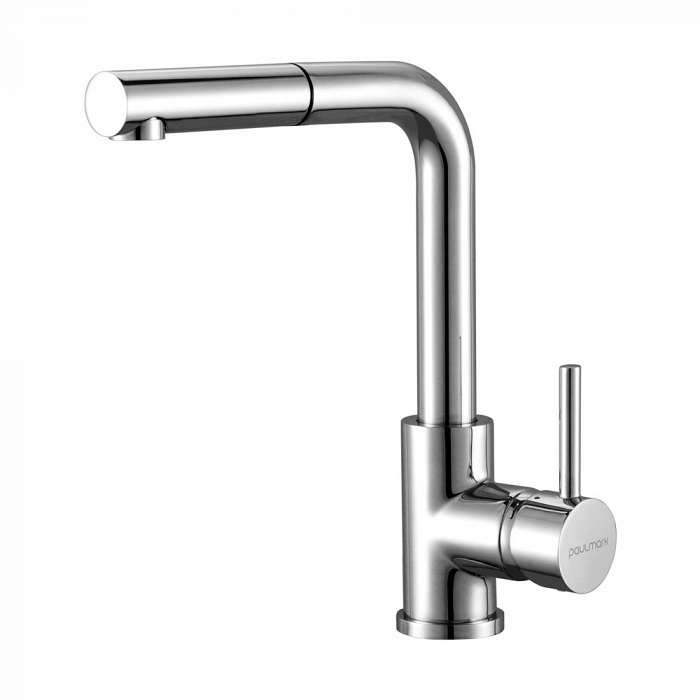 Paulmark Kassel Смеситель для кухни с выдвижным изливом, цвет: хром Ka214311-CR
