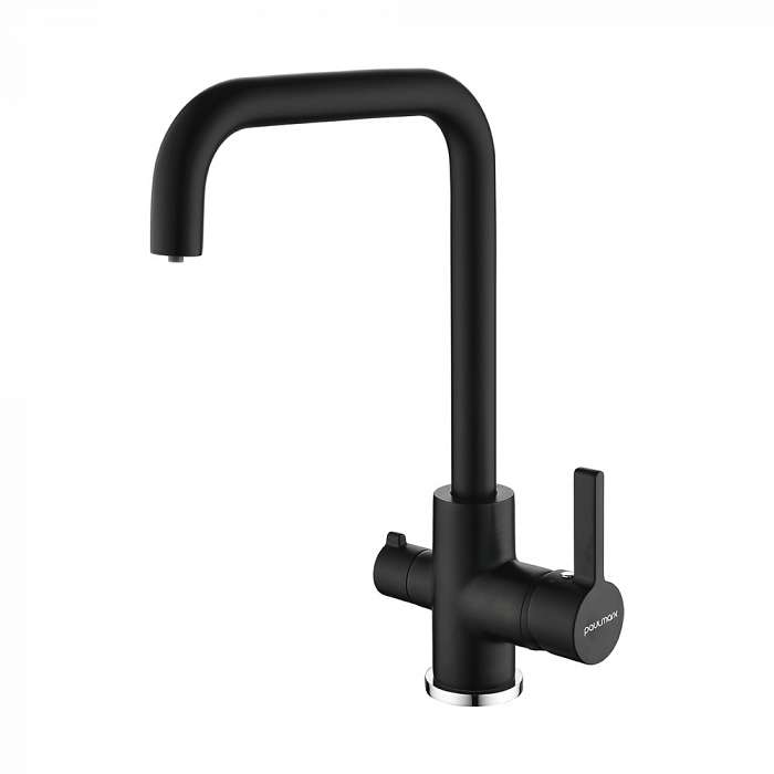 Paulmark Logas Смеситель для кухни высота излива 26,2 см, цвет: антрацит Lo213021-401TB