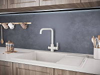 Paulmark Logas Смеситель для кухни высота излива 26,2 см, цвет: бежевый Lo213021-328