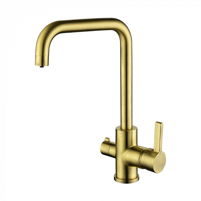 Paulmark Logas Смеситель для кухни высота излива 26,2 см, цвет: бронза Lo213021-BR