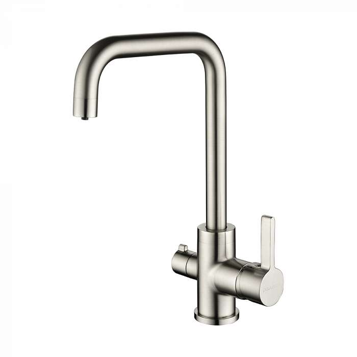 Paulmark Logas Смеситель для кухни высота излива 26,2 см, цвет: никель Lo213021-NI