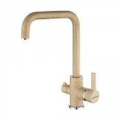 Paulmark Logas Смеситель для кухни высота излива 26,2 см, цвет: песочный Lo213021-302